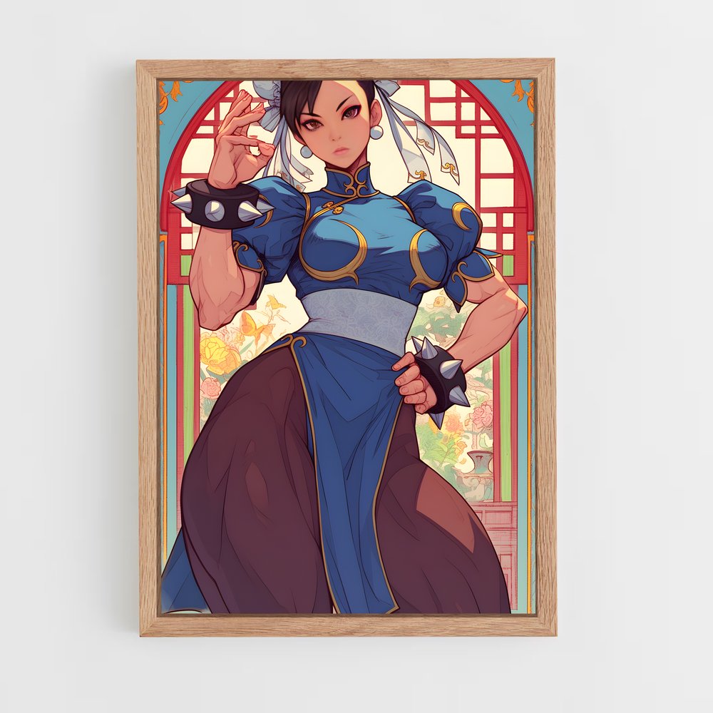 Poster Chun-Li: La Lutte Éternelle – affiche Street Fighter (vue 4)